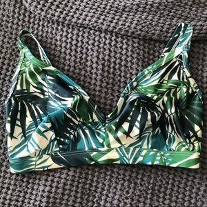 Wolf&Whistle Jungle leaves bikini top